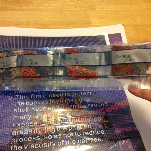 Diamond Painting Kit of Castle, new item - Picture 7 of 10